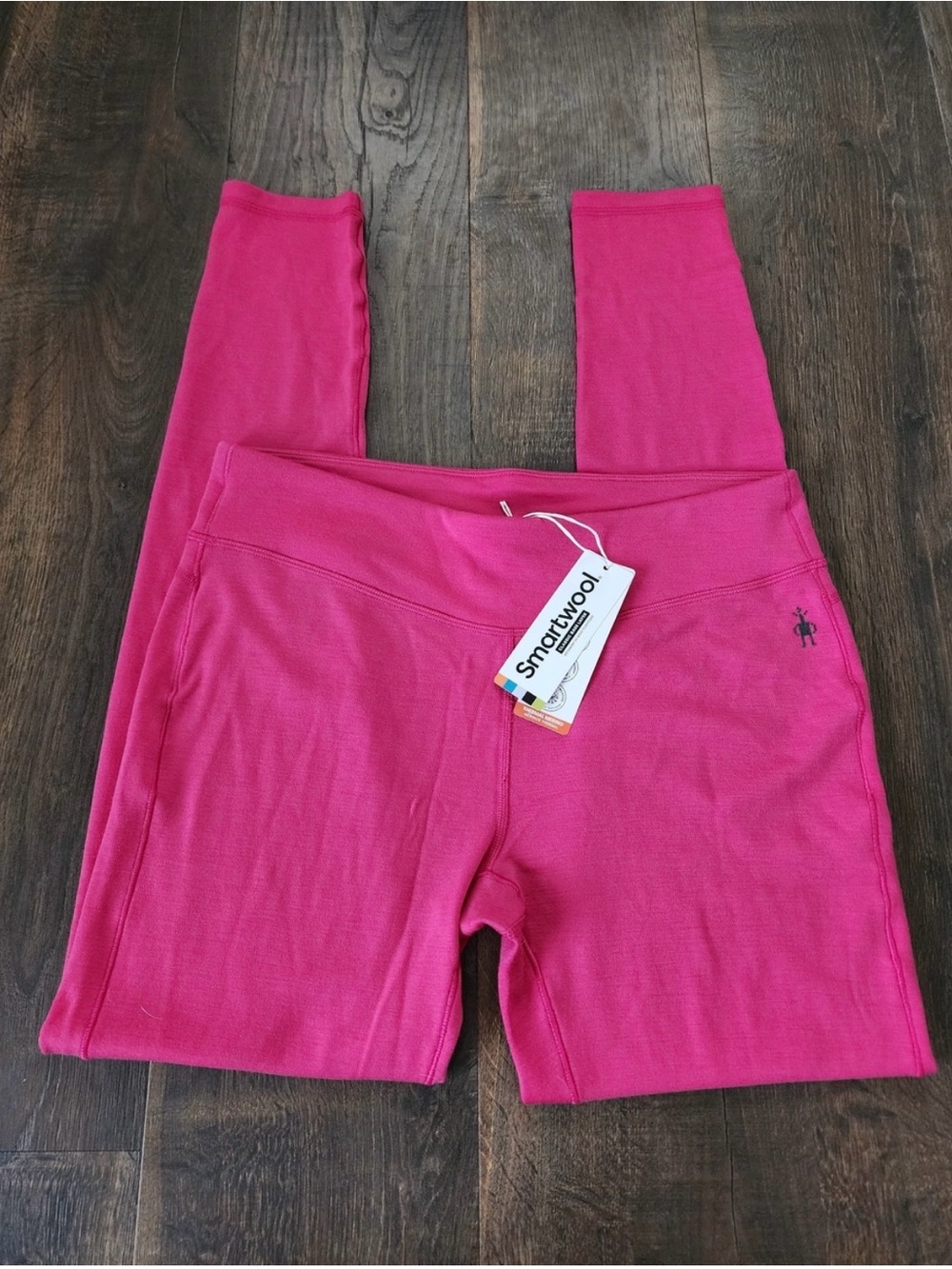 Smartwool Pink Merino Wool Leggings